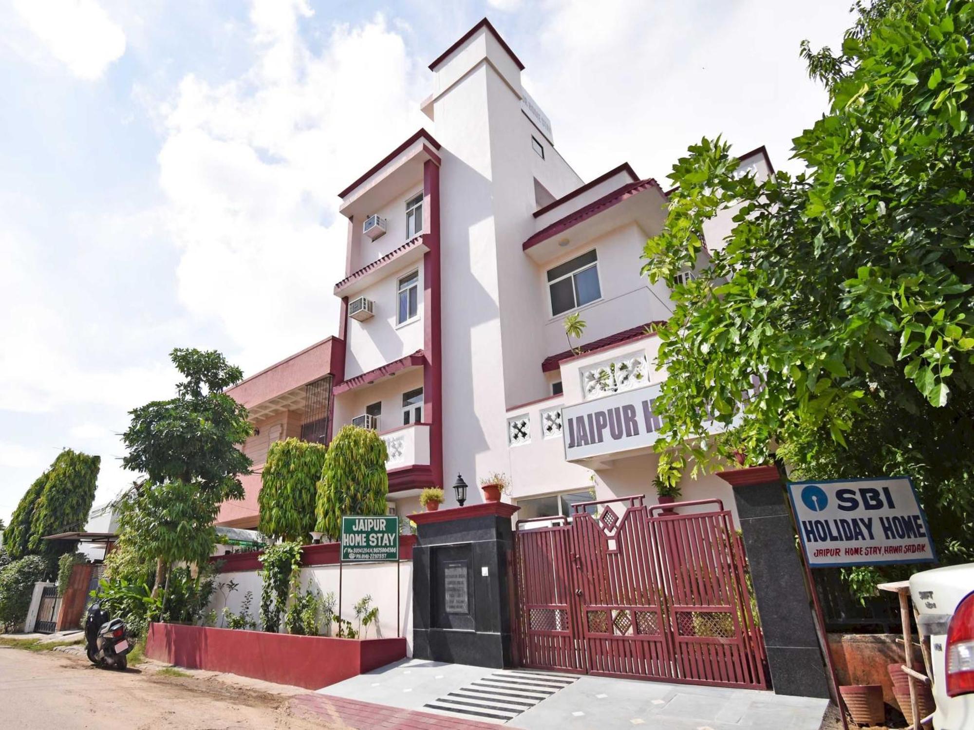Hotel O 75407 Hotel Jaipur Home Stay Hawa Sadak Exterior foto